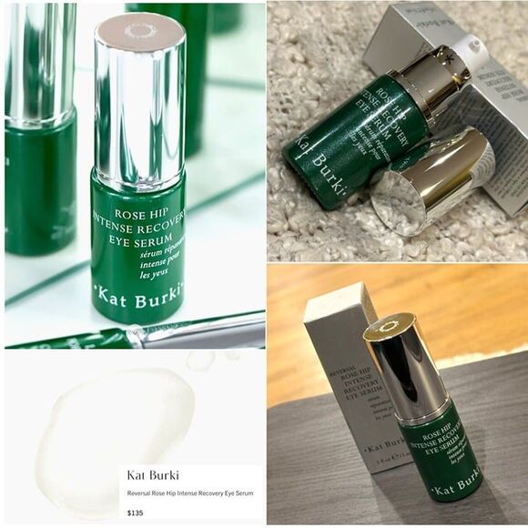 Kat Burki Reversal Rose Hip Intense Recovery Eye Serum Fine Lines Dark Circles - Picture 1 of 11